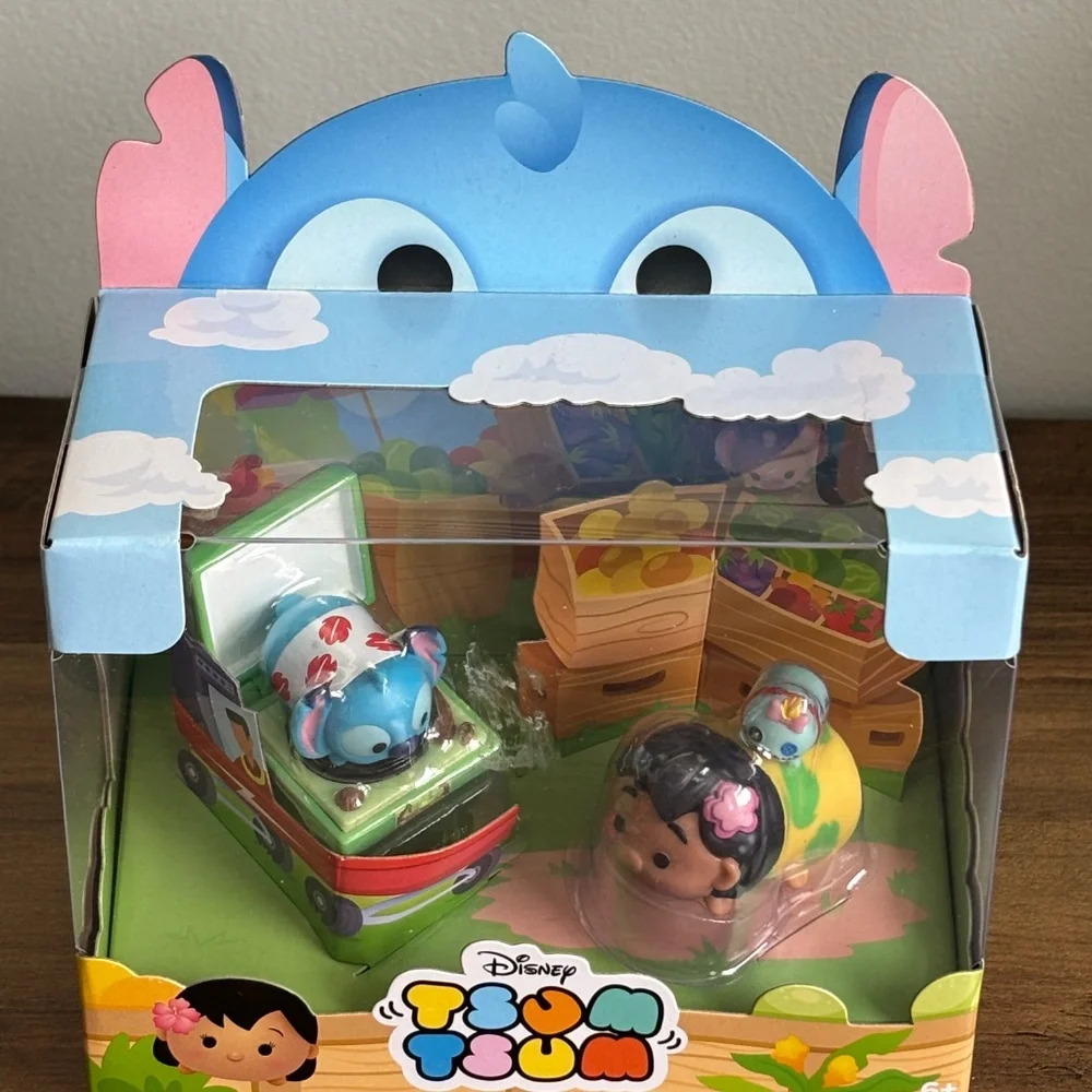 DISNEY Tsum Tsum | LILO & STITCH Play Set Mini Figures Story Moment NEW 2024